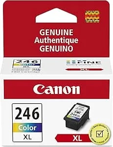 Canon CL-246 XL Genuine Color Ink Cartridge, Compatible With iP2820, MG2420/2924/2920/3020/2522/2525, MX492, TS3120/302/302a/202/202a/4520/3320