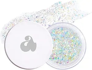 Unleashia Get Loose Glitter Gel Mini, Face & Body Glitter Gel, Holographic Sparkle Makeup For Eyes, Cheeks & Collarbone, Festival & Party Makeup, Vegan (No.2 Starlit Chaser)