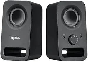 Logitech Multimedia Speakers z150 With Stereo Sound For Multiple Devices, Black (Renewed)