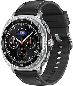 Samsung Galaxy Watch 8 Classic (2025) 46mm Bluetooth Smartwatch, Cushion Design, Rotating Bezel, Quick Button, Sleep Coaching, Running Coach, Energy Score, Black [US Version, 2 Yr Warranty]