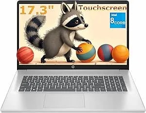 Hp 17.3" Touch Laptop Computer, Intel 8-Cores i3 Processor, 8gb Ram, 512gb Ssd, 500gb External Hdd, Ideal Laptop For Business & Students, Ai Copilot, Lifetime Office 365, Windows 11 Home