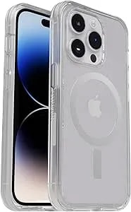 Otterbox Iphone 14 Pro Max (Only) Symmetry Clear Series+ Case - Clear - Ultra-Sleek - Snaps To Magsafe - Raised Edges Protect Camera & Screen - Non-Retail Packaging