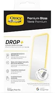 Otterbox Google Pixel 9a Premium Glass, Scratch Protection, Flawless Touch Response, Easy Installation (Ships In Polybag)