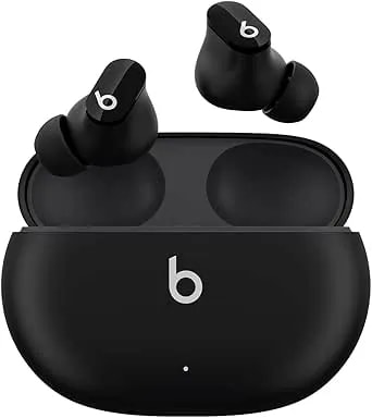 Beats Studio Buds - True Wireless Noise Cancelling Earbuds - Compatible With Apple & Android, Built-In Microphone, IPX4 Rating, Sweat Resistant Earphones, Class 1 Bluetooth Headphones - Black