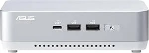 Asus Nuc 14 Pro+ Barebone With Intel 14thgen Core Ultra 9 185h (Npu Support), Up To 96gb ddr5 Ram, Dual Storage, Thunderbolt 4, Wi-Fi 6e & Bluetooth 5.3, Silver Aluminum Chassis, With Vesa Mount