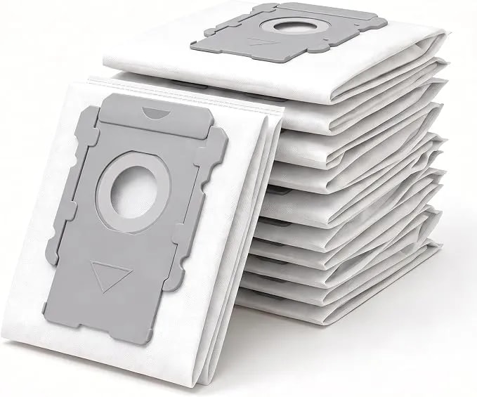 6 Pack Roomba Vacuum Bags For Roomba I/J/S Series &100-700 Combo Robot Vac - Fits For Roomba i7 i7+ i8 i8+ i3 i3+ i4 i4+ j7 j7+ j9+ s9 105 405 505 705 Combo, All Clean Base Automatic Dirt Disposal Bags