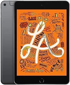 Apple Ipad Mini (Wi-Fi + Cellular, 256GB) - Space Gray (Renewed)