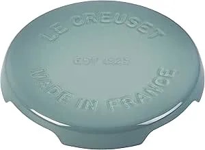 Le Creuset Enameled Cast Iron Signature Trivet, 8.8", Sea Salt