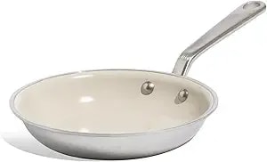 Made In Cookware - 8" Ceramic Non Stick Frying Pan (Discontinued Ceramiclad 1.0) - 5-Ply Stainless Clad With Stay-Cool Handle - Professional Cookware - Crafted In Usa - Induction Compatible