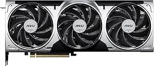 Msi Gaming Rtx 5070 12g Ventus 3x Oc Graphics Card (12gb gddr7, 192-Bit, Extreme Performance: 2557 Mhz, Displayport x3 2.1a, Hdmi 2.1b, Nvidia Blackwell Architecture)