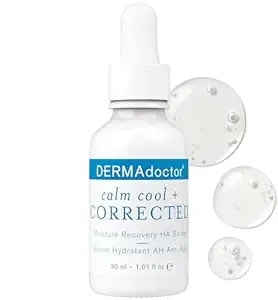 Dermadoctor Hyaluronic Acid Moisturizer For Face – Hydrating Niacinamide Face Serum With Vitamin C – Dermatologist Formulated Hydrating Serum For Sensitive Skin, 1 Fl Oz
