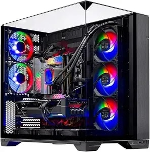 Skytech Gaming o11 Vision Gaming Pc, Intel Ultra 7 270k 5.4ghz, Nvidia Rtx 5080 16gb Vram, 1tb gen4 Nvme Ssd, 32gb ddr5 Ram 6000, 850w Gold Atx 3 Psu, 360 Argb Aio, Wi-Fi 6, Windows 11, Desktop