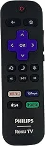Oem Replacement Remote Control For Philips Roku Tv urmt21cnd016