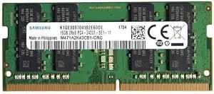 Samsung 16gb ddr4 pc4-19200, 2400mhz, 260 Pin Sodimm, Cl 17, 1.2v, Ram Memory Module, m471a2k43cb1-Crc
