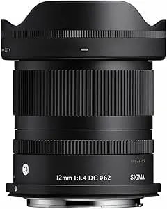 Sigma 12mm F1.4 DC - Contemporary For Canon RF