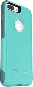 Otterbox Commuter Series Case For Iphone 8 Plus & Iphone 7 Plus (Only) - Retail Packaging - Aqua Mint Way (Aqua Mint/Mountain Range Green)