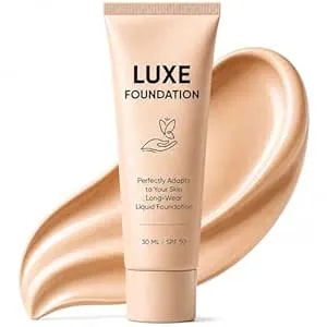 For Women, Color Changing Foundation, Hyaluronic Acid & Vitamin E, Creates Flawless Skin, Deep Hydration & Refines Pores For Natural Glow 30 Ml