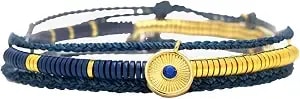 Pura Vida Bracelet Clear Vision Bracelet Stack, 3 Stackable Bracelets For Women