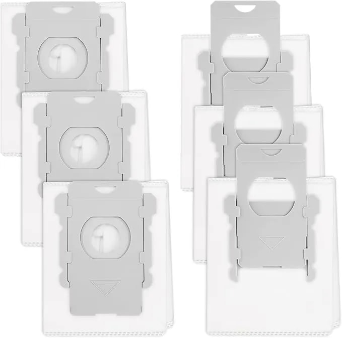 6 Pack Roomba Replacement Parts - Vacuum Bags For Irobot Roomba i7+, i1+, i2+, i3+, i4+, i5+, i6+, i8+, j6+, j7+, j8+, j9+, s9+, Combo i5+, j5+, j7+, j9+, High-Efficiency Dirt Disposal Bags