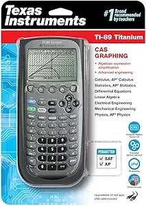 Texas Instruments Ti-89 Titanium Graphing Calculator (Packaging May Differ) (Renewed)