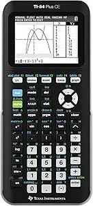 Texas Instruments Ti-84 Plus Ce Graphing Calculator, Black (Frustration-Free Packaging) (84plce/Pwb/2l1/A)