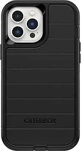 Otterbox Defender Series Screenless Edition Case For Iphone 13 Pro Max & Iphone 12 Pro Max (Only) - Case Only - Microbial Defense Protection - Non-Retail Packaging - Black