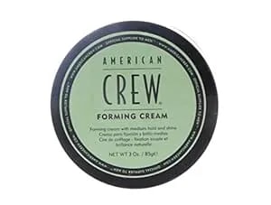 American Crew Men'S Hair Forming Cream (Discontinued), Like Hair Gel With Medium Hold & Medium Shine, 3 Oz (Pack Of 2) - Men, Like Hair Gel, Medium Shine.