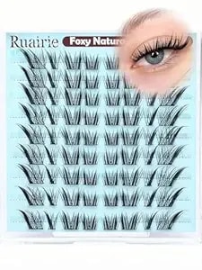 Manga Eyelash Clusters Fox Eye Lash Clusters Natural Cluster Lashes Cat Eye Lashes Clusters Wispy Cluster Eyelash Extensions Pre-Matched Spiky Individual Lashes Daily Wear Lash Extension