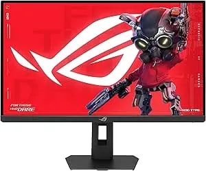 Asus Rog Strix 27” 5k Hdr Gaming Monitor (xg27jcg) – 5120x2880, 180hz, 0.3ms, Fast Ips, Dual Mode (180hz Or Qhd 330hz), Extreme Low Motion Blur Sync, G-Sync Compatible, Displaywidget, 3 Yr Warranty