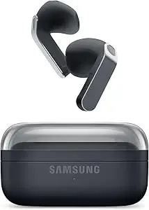 Samsung Galaxy Buds 4 (2026) Ai True Wireless Bluetooth Earbuds, Noise Cancelling, Hi-Res Audio, 1-Way Speaker, New Fit, ip54, Live Translation, Black [Us Version, 2 Yr Warranty]