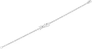 Harley-Davidson Women'S Old English Harley Bracelet, Sterling Silver hdb0440