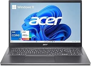 Acer Aspire 5 15 Slim Laptop - 15.6" Fhd Ips Touch 1920 X 1080 - Intel Core i7-1355u - Intel Iris Xe Graphics - 16gb lpddr5 - 512gb Gen 4 Ssd - Wi-Fi 6e 802.11ax - Backlit Keyboard