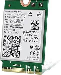 Intel ax210 Tri-Band Wi-Fi 6e Bluetooth 5.3 Network Card For Notebook