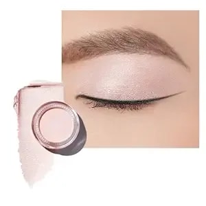 Oulac Shimmer Cream Eyeshadow Also For Highlighter Blendable Eye Shadow Waterproof&Long Lasting With Moisturizing Formula Soft Shimmer Eye Make-Up,Vegan & Cruelty-Free,6g p06