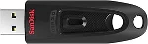 Sandisk 256GB Ultra USB 3.0 Flash Drive - SDCZ48-256G-GAM46, Black