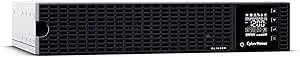 Cyberpower ol1k5rm Essential Online Ups System, Double‑Conversion, 1500va/1200w, 6 Outlets, Rackmount, Sinewave, Lcd Panel, Ebm Option, Ul Certified