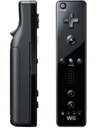 Nintendo Wii Remote Controller - Black (Renewed)