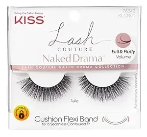 Kiss Lash Couture Naked Drama Tulle (Pack Of 6)