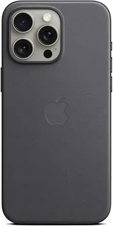 Apple Iphone 15 Pro Max Finewoven Case With Magsafe - Black