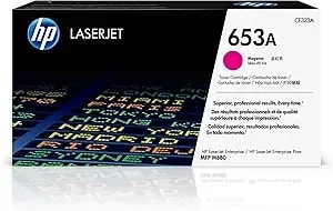 Hp 653a Magenta Toner Cartridge - Works Color Laserjet Enterprise Mfp m680 Series - cf323a