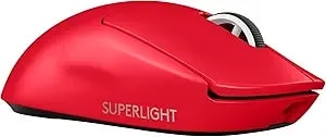 Logitech G Pro X Superlight 2 Se Wireless Gaming Mouse, 60 G Pro-Grade Mouse With 5 Programmable Buttons, 44k Dpi Sensor, 888+ Ips, 1 Khz Report Rate, Usb-C Charging For Pc/Mac - Red