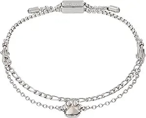 Alex And Ani Paw Print Stranded Bracelet Set