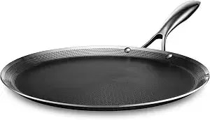 Hexclad 13 Inch Hybrid Nonstick Griddle Pan For Stovetop, Stay-Cool Handle, Dishwasher And Oven Safe, Induction Ready, Compatible With All Cooktops