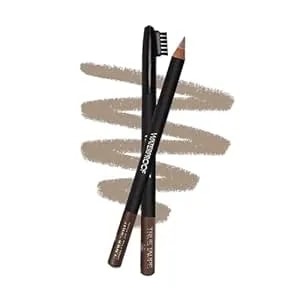 Sorme Cosmetics Waterproof Eyebrow Pencil (True Taupe) - Natural Defining Brow Liner With Brush - Smudge-Proof & Waterproof Eyebrow Makeup - Nourishing Eye Brow Pencil For All Skin Types