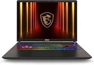 Msi Vector 16 Hx Ai 16” 144hz Fhd+ Gaming Laptop: Intel Core Ultra 7-255hx, Nvidia Geforce Rtx 5070ti, 16gb ddr5, 512gb Nvme Ssd, Thunderbolt 5, Wi-Fi 6e, Win 11 Home: Cosmo Gray a2xwhg-212us