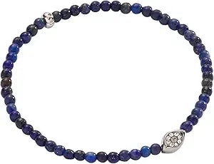 Alex And Ani Evil Eye Lapis Mini Stretch Bracelet