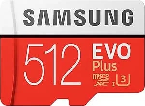 Samsung Evo Plus 512gb Microsd + Adapter. (Mb-mc512ha/Eu)