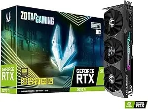 Zotac Gaming Geforce Rtx™ 3070 Ti Trinity Oc 8gb gddr6x 256-Bit 19 Gbps Pcie 4.0 Gaming Graphics Card, Icestorm 2.0 Advanced Cooling, Spectra 2.0 Rgb Lighting, Zt-a30710j-10p