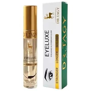 Lash & Brow Growth Serum – Water-Based, Oil-Free, No Milia Risk - Dr.Tagy Eyeluxe Pack Of 1 (1x5ml) (5ml)