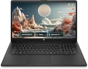 Hp 17.3 Laptop, Intel Core Ultra 5 225u, 8gb ddr5, 512gb Ssd, Windows 11 - 17.3" Anti-Glare, 12-Core, Ai Boost Npu, Up To 4.8ghz, wifi6, Fast Charge, Eco-Friendly, For Content Creators & Multitaskers